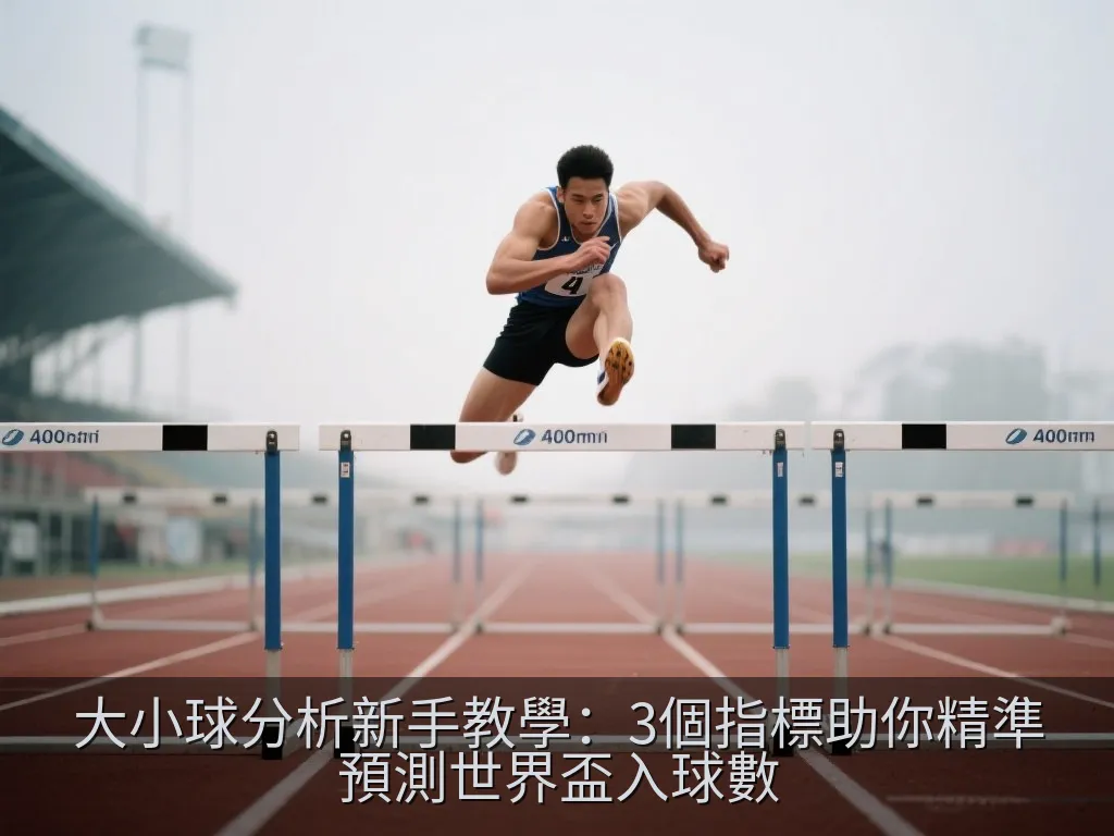 大小球分析新手教學：3個指標助你精準預測世界盃入球數